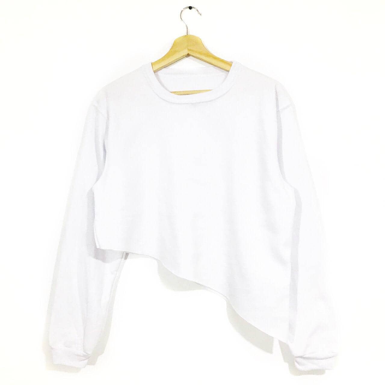 Buzo sin capota Outflow Buzo COLOURS FV S Blanco 