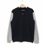 Buzo sin capota Old School Buzo COLOURS FV S Negro con gris claro 