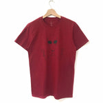 Camiseta Distant Camiseta Colours FV S Rojo sangría 