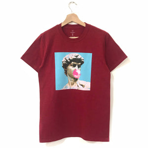 Camiseta Statue Camiseta Colours FV XL Rojo Sangría 