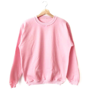 Buzo sin capota Classic Buzo COLOURS FV S Rosado 