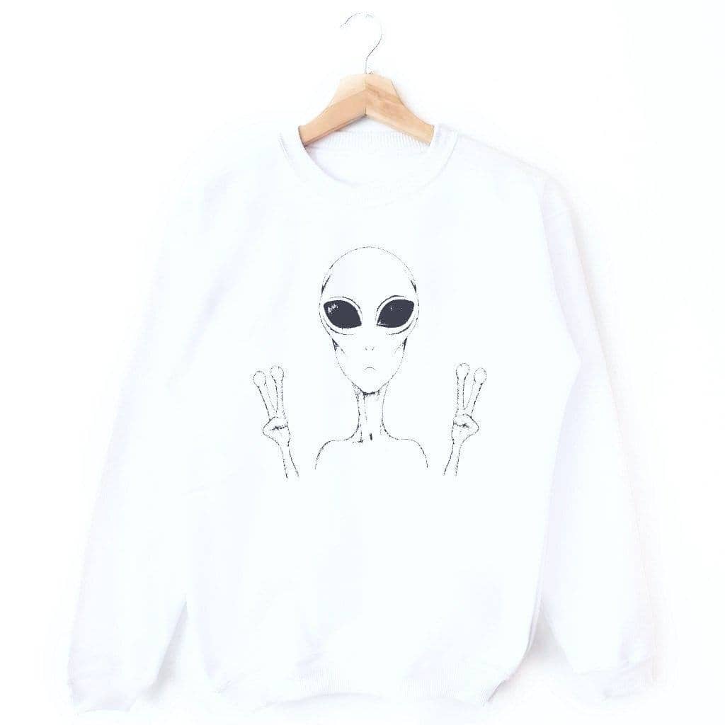 Buzo sin capota Distant Buzo COLOURS FV S Blanco 