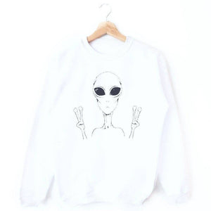 Buzo sin capota Distant Buzo COLOURS FV S Blanco 