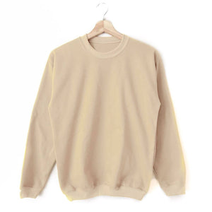 Buzo sin capota Classic Buzo COLOURS FV S Beige 