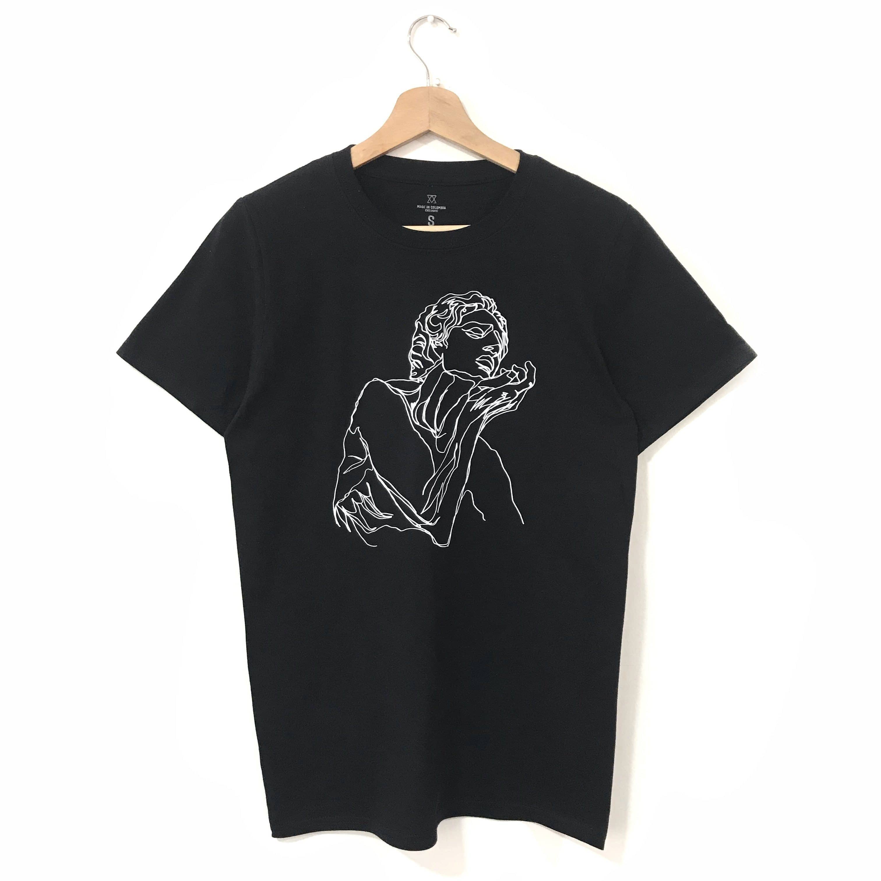 Camiseta Drama Line Camiseta Colours FV S Negro 