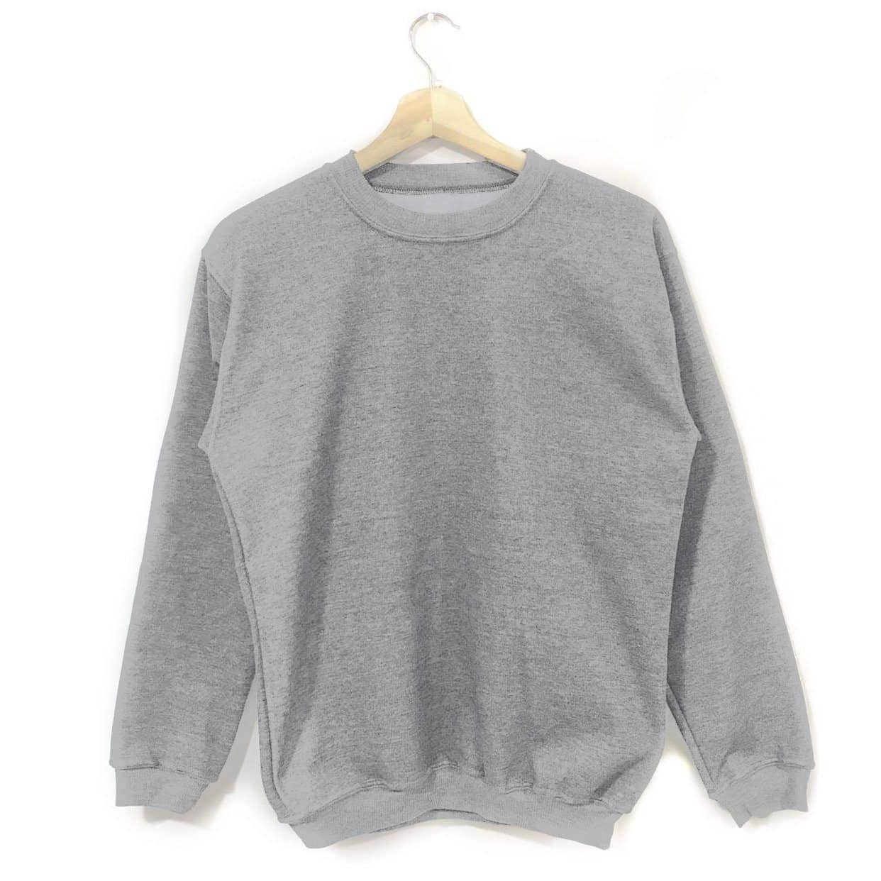 Buzo sin capota Classic Buzo COLOURS FV S Gris claro 