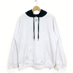 Buzo con capota Old School COLOURS FV S Blanco con negro 