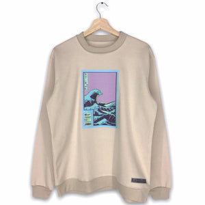 Buzo sin capota Waves Buzo COLOURS FV S Beige 