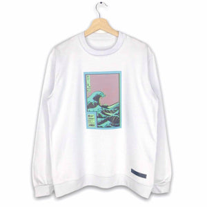 Buzo sin capota Waves Buzo COLOURS FV S Blanco 