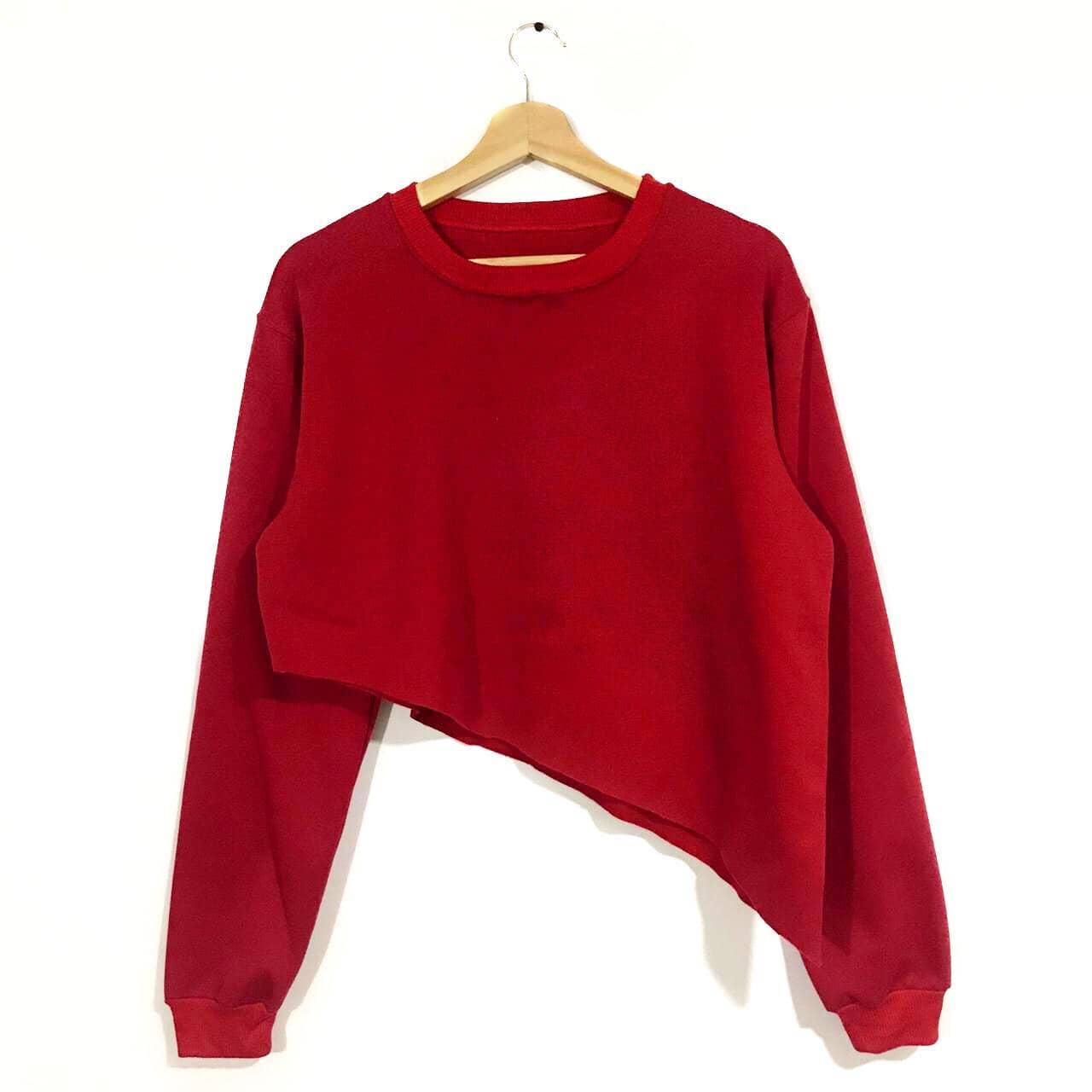Buzo sin capota Outflow Buzo COLOURS FV S Rojo 